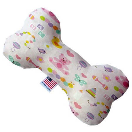 Mirage Pet Products 10 in. Baby Girl Bone Dog Toy 1195-TYBN10